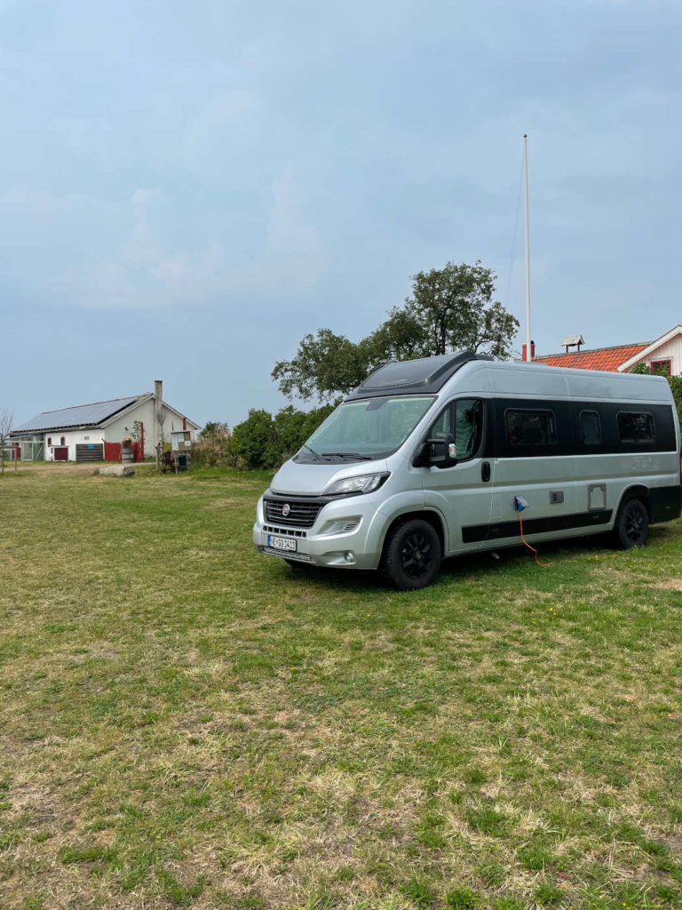 Wohnmobil Stellplatz nahe Varberg