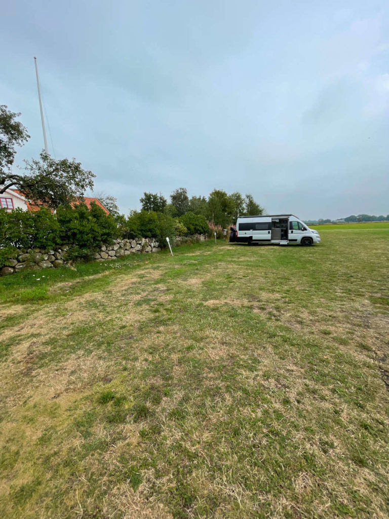 Wohnmobil Stellplatz nahe Varberg